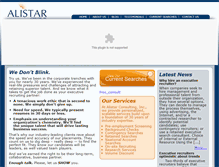 Tablet Screenshot of alistarinc.com
